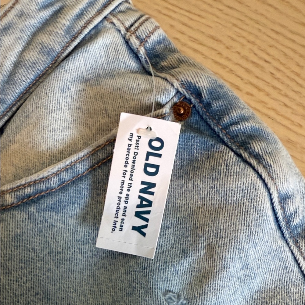 Old Navy Light Blue Straight Leg Jeans 💜 - Picture 4 of 13
